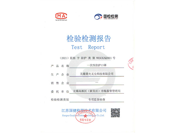 一次性防護口罩檢測
